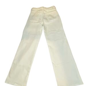 MOTHER Cream High-Waisted Pants